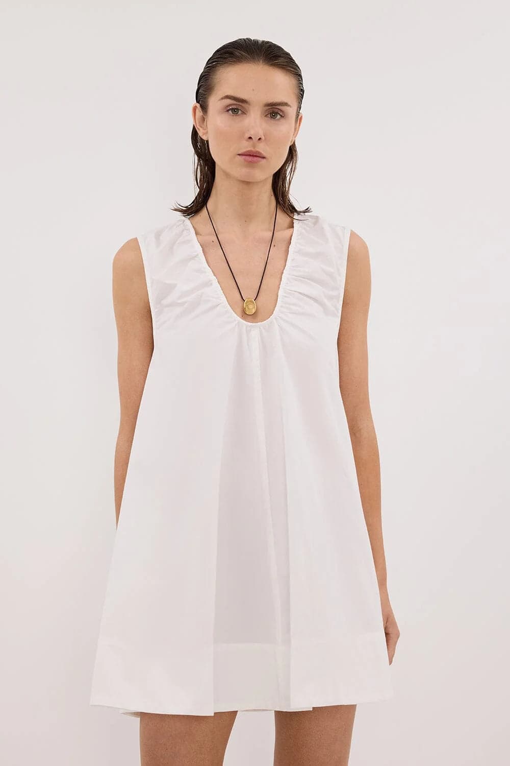 Dishh - Gabby Oversized Cotton Mini Dress
